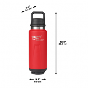 4932493467  Butelka termiczna 1065 ml  kubek na napoje kaw� wod�  Packout Milwaukee Czerwony 