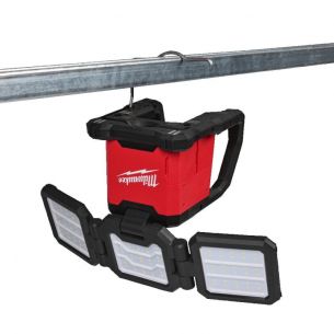4933498149 Lampa robocza LED 4500 lm Milwaukee M18 MDTL-0 | Wielokierunkowa TRUEVIEW™, 3 g�owice, akumulatorowa + sieciowa