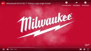 Milwaukee Szlifierka K�towa 230mm Akumulatorowa M18 FLAG230XPDB-121C