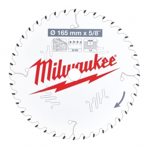 4932471312 Milwaukee Tarcza Tn�ca Widiowa 165x5/8x40Z