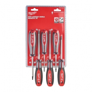 4932471809 Milwaukee Zestaw Wkr�takow 6szt  Torx T10 - T40