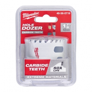 Milwaukee Otwornica z w�glikiem wolframu Carbide 48mm 1 7/8  Inox