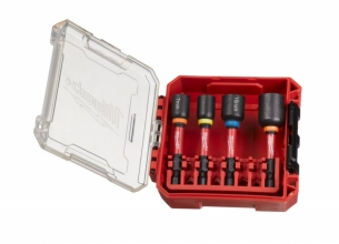 4932492445 Milwaukee Zestaw Nasadek udarowych magnetycznych magnes 7-13mm 4szt 