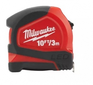 48226602 Milwaukee Ta�ma Miara Miernicza 10Ft/3m z Led i Magnesem