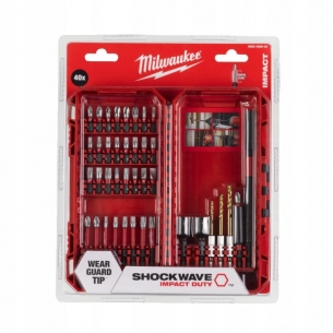 4932492004  Zestaw bit�w i wierte� udarowych Milwaukee 40 szt
