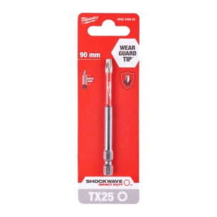 4932430883 Milwaukee Bit do wkr�tarki TX25 90mm ShockWave