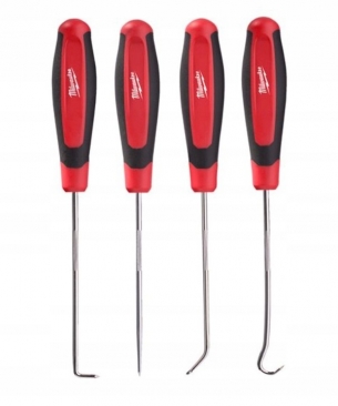 4932480568 MILWAUKEE ZESTAW HAKI HACZYKI WKR�TAKI 4SZT 