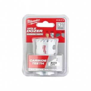 Milwaukee Otwornica z w�glikiem wolframu Carbide 32mm 1 1/4  Inox