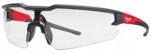 4932478763 MILWAUKEE OKULARY OCHRONNE BEZBARWNE ODPORNE NA ZARYSOWANIA