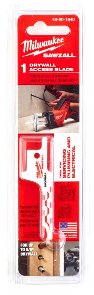 48001640 Milwaukee Brzeszczot do Pi�y Szablastej do suchej zabudowy 1szt 63mm