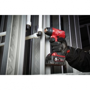 4933459772 Milwaukee M18 BHG-502C Opalarka Akumulatorowa  2 x Bateria 5.0Ah + �adowarka + Walizka 