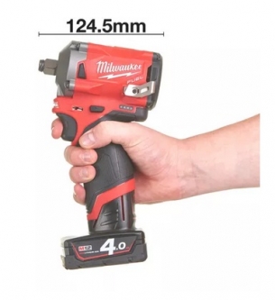 Milwaukee Subkompaktowy Klucz Udarowy M12 339Nm M12FIWF12-422X 4.0Ah 2.0Ah + Ladowarka + Walizka
