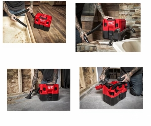 4933478186 Milwaukee M12 FVCL-0 odkurzacz na sucho/mokro Akumulatorowy 