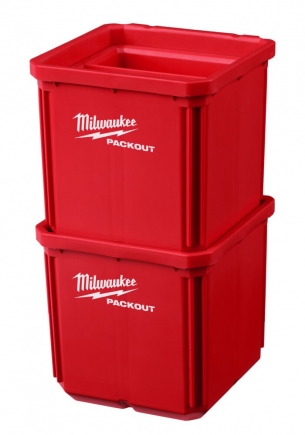 2szt POJEMNIK Z WK�ADEM PRZEGR�DKAMI 2szt. PACKOUT 10x10cm