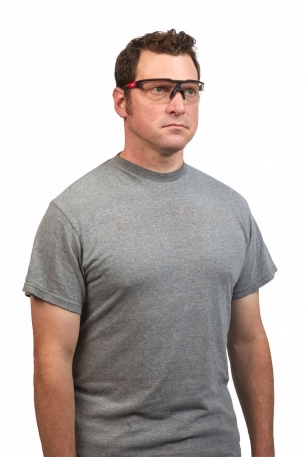 4932478763 MILWAUKEE OKULARY OCHRONNE BEZBARWNE ODPORNE NA ZARYSOWANIA