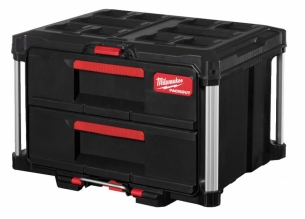 4932472129 Milwaukee Skrzynia Packout z 2 Szufladami