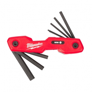 4932480978 Milwaukee Zestaw sk�adanych kluczy imbusowych 8szt 1.5-8mm 
