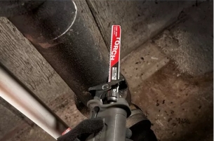 48005262 Brzeszczot do pi�y szablastej z w�glikiem wolframu 230mm  NITRUS CARBIDE MILWAUKEE 