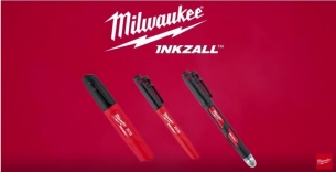 48223170 Marker ze standardow� ko�c�wk� czerwony Milwaukee 