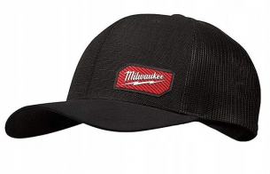 4932493107 Czapka z Daszkiem z siatk� czarna Milwaukee