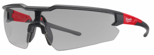 4932478907 Okulary Ochronne BHP odporne na zarysowania Szare Milwaukee 