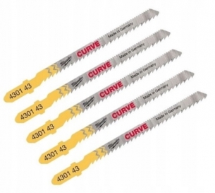 4932430143 Brzeszczot do drewna 75mm 5szt. MILWAUKEE 