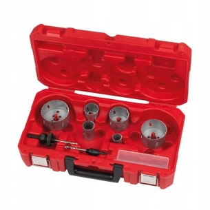 4932464719 MILWAUKEE Zestaw Otwornic Bimetal 10el Contractor 