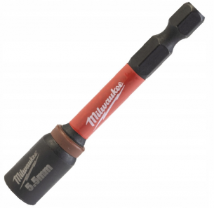 4932492434  Adapter udarowa nasadka magnetyczna 5,5mm 1/4 MILWAUKEE 