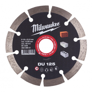 4932399522 Milwaukee Tarcza Diamentowa Do Betonu Tn�ca DU 125 