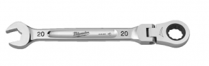 4932480193  Milwaukee Klucz P�asko-Oczkowy z ruchom� G��wka 20mm