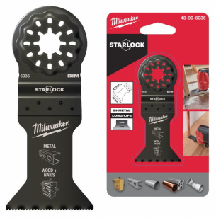 48906035 Milwaukee Brzeszczot bimetalowy 43�47 mm do ci�cia wg��bnego metalu