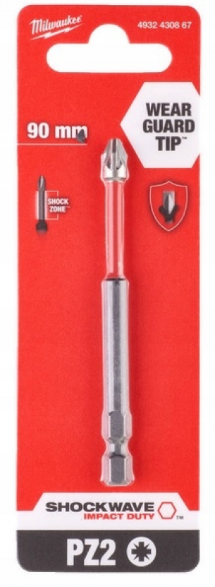 4932430867 Milwaukee Bit UDAROWY PZ2x90mm IMPACT D�UGI
