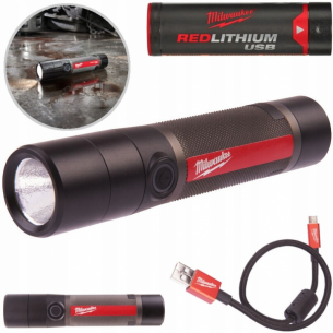 4933478113 Latarka akumulatorowa USB 800 lm L4 FMLED-201 TRUEVIEW™ MILWAUKEE