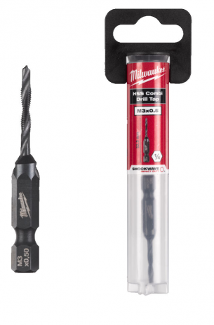 4932498261 Gwintownik wiert�o HSS-G 1/4 M3 x 52 mm Milwauke