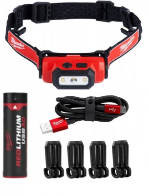 Latarka czo�owa LED 475lm 1x3Ah Milwaukee L4HL-301