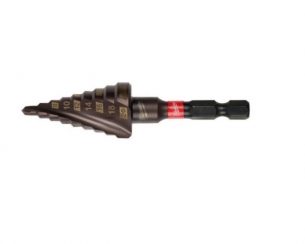 Wiert�o Wielostopniowe Choinka 4-20mm 48899263 do metalu INOX 1/4 HEX 