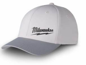 4932493101 MILWAUKEE CZAPKA Z DASZKIEM PREMIUM Szara S M