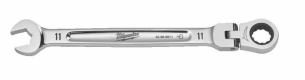 4932480184 Milwaukee Klucz P�asko-Oczkowy z ruchom� G��wka 11mm