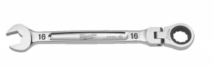4932480189  Milwaukee Klucz P�asko-Oczkowy z ruchom� G��wka 16mm