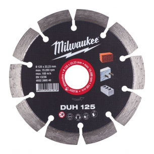 4932399540 Milwaukee Tarcza diamentowa fi 125 mm DUH 125 MILWAUKEE 