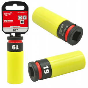 4932493372 Milwaukee Nasadka Udarowa do Felg 19mm 1/2