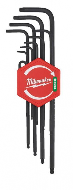 4932492693 Zestaw kluczy Torx z kulka Milwaukee T8–T40 9 sztuk