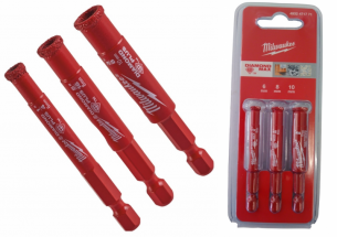 4932471771 Milwaukee Zestaw Wierte� Diamentowych 6,8,10mm 