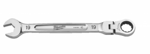 4932480192  Milwaukee Klucz P�asko-Oczkowy z ruchom� G��wka 19mm