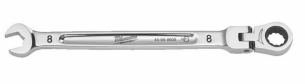 4932480181 Milwaukee Klucz P�asko-Oczkowy z ruchom� G��wka 8mm 