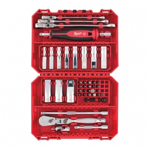 4932498382 Zestaw z grzechotk� 1/4�, kluczem i nasadkami 42szt