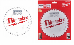 4932471301 Milwaukee tarcza pi�a do drewna 190mm 30mm 36z