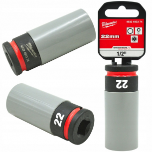 4932493374 Milwaukee Nasadka Udarowa do Felg 22mm 1/2