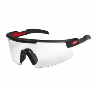 4932500721 Okulary ochronne Milwaukee LARGE FORMAT bezbarwne odporne na zarysowania i zaparowanie 