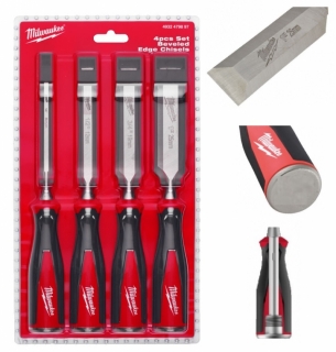 4932479897 ZESTAW D�UT DO DREWNA SFAZOWANA KRAW�D� 6-25mm 4szt MILWAUKEE  